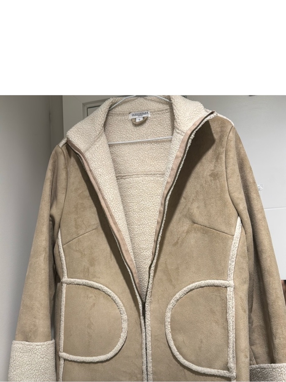 Shearling lined Jacket SZ Small